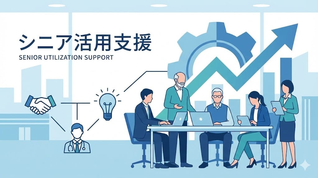 シニア活用支援イメージ